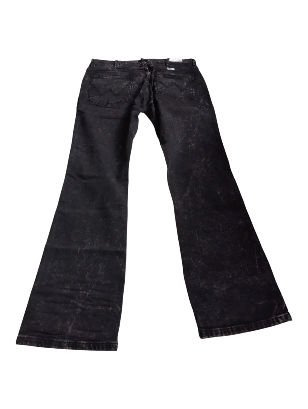 Wrangler Men's Black  Jeans with Subtle Distress New 32 X 30 - Picture 5 of 8